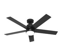 Ventilador De Techo Con Iluminación LED Y Control Remoto Giannis Negro 3 Niveles