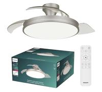 Ventilador de techo con luz LED regulable DC 48 cm Philips - ATLDIMNICK