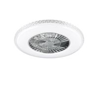 Ventilador de techo con luz motor dc harstad blanco 60 cm