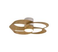 Mantra Lámpara de techo Rose 8707 1x22 W blanco-madera