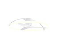 Ventilador de techo con luz silencioso dc 35w con mando ø104 cm nepal mantra blanco luz cct 6 velocidades| modo verano/invierno| recomendado de 20 a 40m²