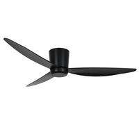 Ventilador de techo con luz silencioso dc 35w con mando ø137 cm array lucci air negro luz cálida 3 aspas| 6 velocidades| modo verano/invierno| recomendado de 20 a 40m²
