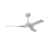 Mantra Ventilador de techo Thai – motor DC 35W, luz CCT, 3 aspas, ø122 cm, mando WiFi, blanco
