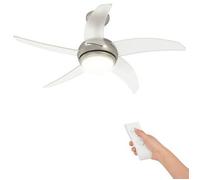 Ventilador De Techo Con Luz Y Control Remoto Ø 110 Cm Vidaxl