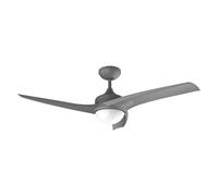 Ventilador de Techo con Mando a Distancia, Temporizador y Luz LED Cecotec EnergySilence Aero 560. Potencia Luz 60 W, 132 cm de Diámetro, 3 Aspas, 3 Velocidades, Función Invierno, Diseño en gris
