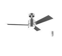 Ventilador de techo de 30 w con motor dc y 48? con luz led, mando a