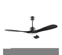 Cecotec Ventilador de techo EnergySilence Aero 5290 Stone Pro, 35 W, motor DC, 52", luz LED, grafito