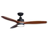Ventilador de techo de bajo consumo Notos 132 cm con luz LED y control remoto