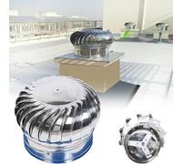 Ventilador de techo de turbina 304 de 800 mm, ventilador de campana de chimenea, ventilador de ático, para operaciones agrícolas, ventilador a prueba de fugas