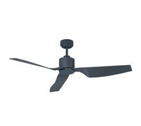 Ventilador de techo sin luz silencioso dc 35w con mando ø127 cm climate ii lucci air negro 3 aspas |6 velocidades |modo verano/invierno |recomendado de 20 a 40m²