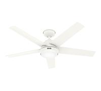 Ventilador de Techo Exterior con Mando a Distancia Marina Blanco LED Luz Vent...