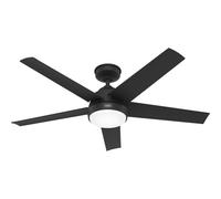 Ventilador de techo exterior con mando a distancia Marina Negro Ventilador LE...