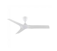 WONDERLAMP Ventilador de techo exterior Wilson 43 cm sin luz IP44 mando a distancia, 3 velocidades