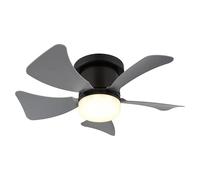 Globo Lighting Hines lámpara de techo 1x9 W negro 03609A