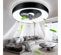 Ventilador de Techo Inteligente Aigostar con Luz, Compatible con Alexa, LED de 40W, 4400LM, 2700K-6500K Regulable, 6 Velocidades