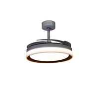 Ventilador de techo Kigali Mini Bel Air 48W 4 aspas retráctiles Ø91 cm White/brown