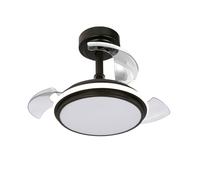 Ventilador de techo led 3cct aspas retráctiles antila mini xs 35w 300