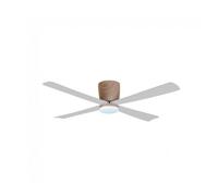 WONDERLAMP Ventilador de techo Napur 122 cm Motor DC 5 velocidades LED regulable techos bajos
