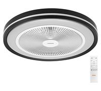 Ventilador de techo LED OSRAM, blanco/, 49 cm de diámetro, temperatura de color ajustable (3000-6500 K), con mando a distancia, funcionamiento silencioso