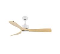Fabrilamp Ventilador 20W Azabache/Blanco-Madera Ø121