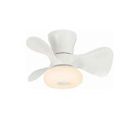 Ventilador de techo metal color blanco serie dubi 55cm