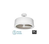 Fabrilamp Ventilador de techo Abrila Tatiana Plafón 110 W Blanco/Madera Gris F