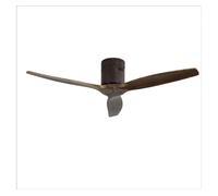 Abrila – Ventilador de techo Aguilon DC Marrón 3 aspas Sin luz 5 velocidades con control remoto