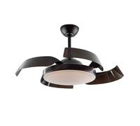 Ventilador de techo metal color negro serie enzo 106cm