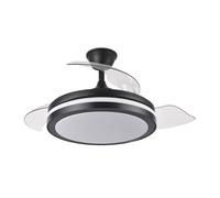 Ventilador de techo metal color negro serie esparta 40cm