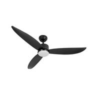 Ventilador de techo metal color negro serie genil 132cm