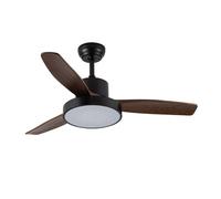 Ventilador de techo metal color negro serie kavala 112cm