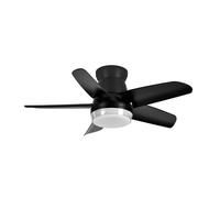 Abrila Neutron Negro - Ventilador De Techo Aspas Normales 24 W E
