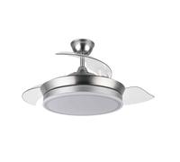 Ventilador de techo metal color niquel serie bayomo 91cm