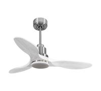 Ventilador de techo Modo Invierno/Verano Termostato Dimable Wifi Motor DC Techos Inclinados Mando a Distancia Luz tres tonos Hypersilence Memoria Vendible Shopify (AUTOMATICO)