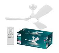 Ventilador de Techo Olas 42" DC Blanco Philips White
