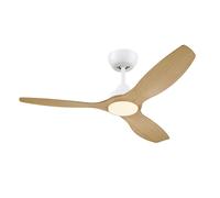Ventilador de Techo Olas 52" DC Blanco Madera Philips White