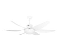 Orbegozo Ventilador de techo CP 100138 – 50 W, 6 aspas 138 cm, 5 velocidades, mando y luz LED