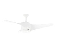Orbegozo Ventilador de techo CP 99132 – 132 cm, 70 W, 3 aspas, luz LED, 3 velocidades, blanco