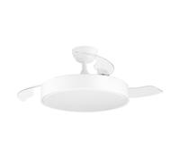 Ventilador de techo retráctil con luz Orbegozo CP139092 35W 6 velocidades