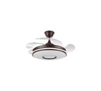 Ventilador de Techo Retractil Dani 91cm Marrón