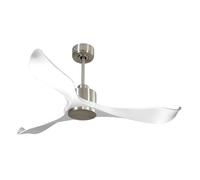 Ventilador de techo Reversible Termostato Wifi Motor DC Techos Inclinados Mando a Distancia Adaptador 2/3 Aspas Hypersilence Memoria