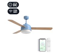 Ventilador de Techo Silencioso con WiFi Azul 122cm | UNIVERSALBLUE