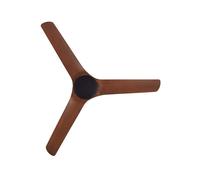 Ventilador de techo sin luz exterior silencioso dc 26w con mando ø142 cm abyss lucci air marrón/negro 3 aspas |9 velocidades |modo verano/invierno |recomendado de 20 a 40m²