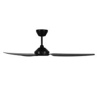 Ventilador de techo sin luz exterior silencioso dc 30w con mando ø132 cm polis lucci air negro 3 aspas |6 velocidades |modo verano/invierno |recomendado de 20 a 40m²