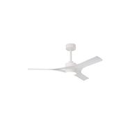 Mantra Ventilador de techo Thai – motor DC 35W, luz CCT, 3 aspas, ø122 cm, mando WiFi, blanco