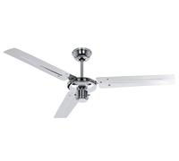 Ventilador De Techo Tristar-Z 122 Cm Sin Luz Cromo Pulido Con Cadena