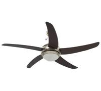 Ventilador de techo - Ventilador - Lámpara de techo - Circulación de aire - Iluminación - Diámetro: 128 cm - Control remoto
