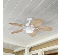Ventilador de techo Westinghouse con luz 7316440, gris bahama