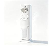 Ventilador de Torre 4 en 1 con Calefacción, Humidificador y Difusor de Aromas, Calefactor Cerámico PTC 2000W, Ventilador 55W, Oscilación de 120°, Pantalla Táctil LED para Dormitorio, Salón y Oficina