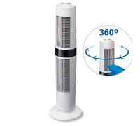 Ventilador De Torre Clean Air Optima Ca-406w - Giro 360º - Mando A Distancia